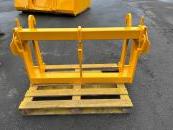  JCB Q-Fit floating fork pallet fork carriage only - 58mm round bar